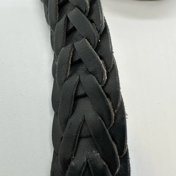 Kenneth Cole New York Leather Belt Black Size 36 - Picture 2 of 8